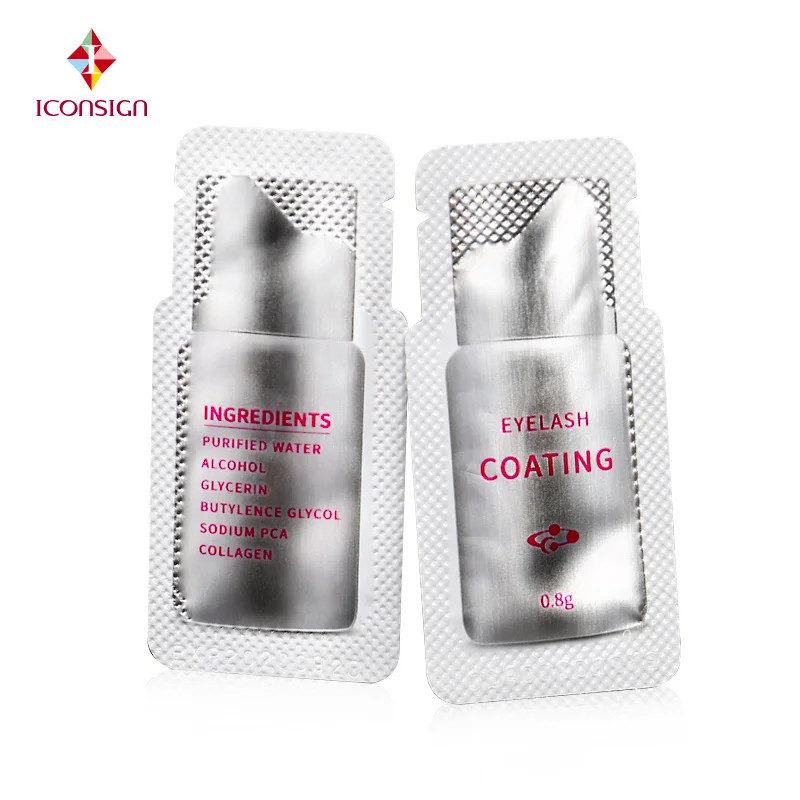 Iluminar e Nutrição do Seu Peças Lote Lash Lift Sachês Cílios Revestimento Claro Proteger Maquiagem Beleza 50 - 2 Tratamentos para crescimento dos cílios
