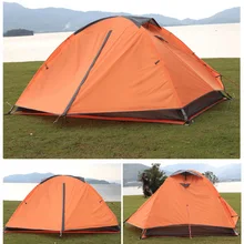 Открытый двойной layer3-4 человек палатка Кемпинг алюминиевое оборудование производитель специализируется на анти-дождь