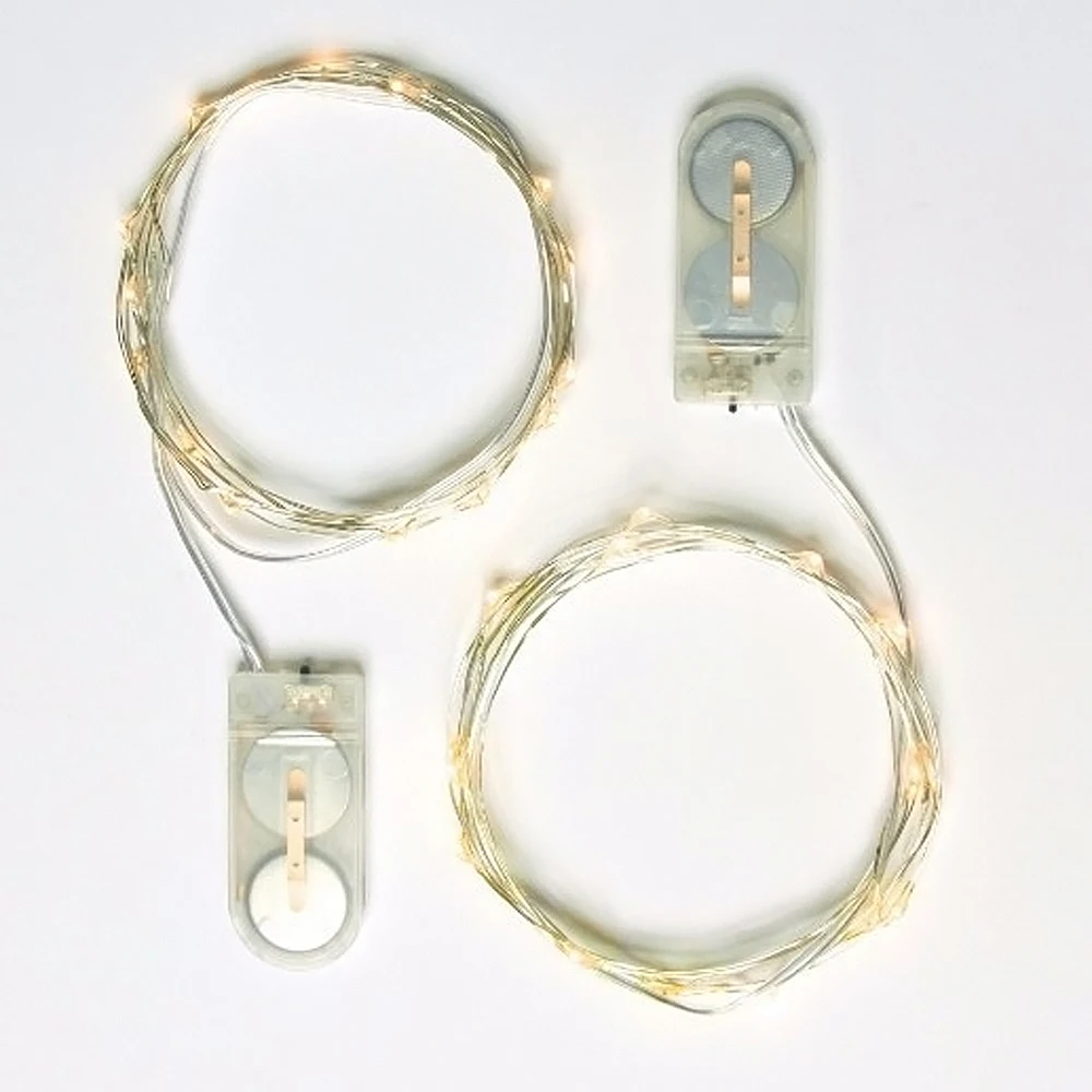 

10pcs/Lot CR2032 Battery Operated Micro LED Fairy Starry String Lights For Wedding Party Table Centerpiece Holidays Home Decor