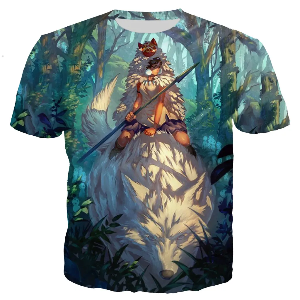 

Nausicaa of the Valley of the Wind men shirts 3D print tshirt funny fashion summer cool shirt for men women unisex casual top