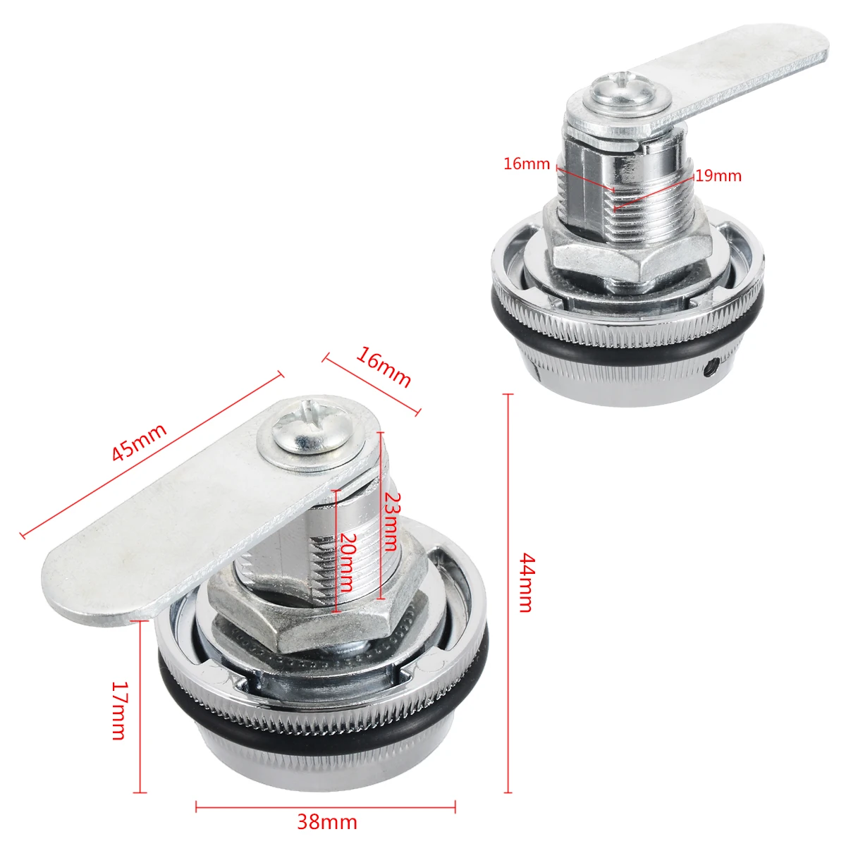 1pc 3 Digit Combination Cam Lock KEYLESS Password Lock Mailbox Cabinet Locks For Mailbox Cabinet Door