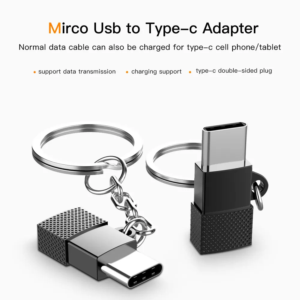 Алюминиевый Micro USB-type c OTG адаптер для Xiaomi Oneplus LG Nexus 5X6 P телефон type-c аксессуары мужской разъем