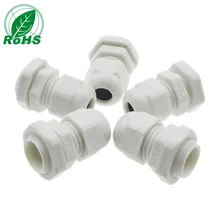 10 шт. IP68 Водонепроницаемый пластиковый кабельный ввод Разъем PG9 для возраста от 4 до 8 лет мм кабель