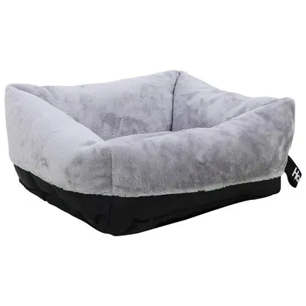 Hoopet кровати для собак Зимний теплый коврик для домашних животных с подогревом маленький щенок Конура для спящие коты мешок гнездо Лежанка-домик - Цвет: Тёмно-синий