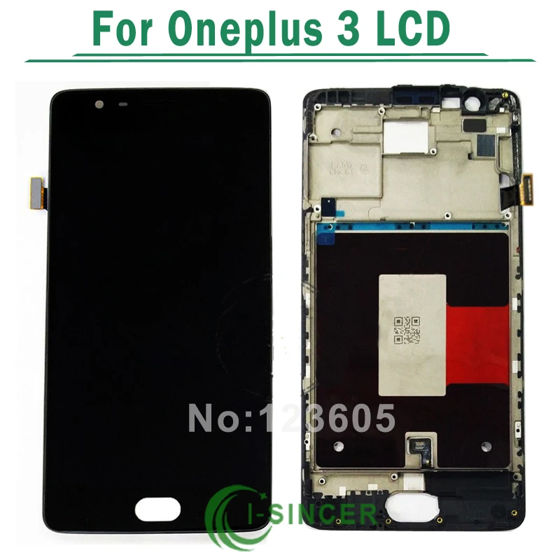 imágenes para Para Oneplus 3 A3000 A3003 LCD Screen Display Touch Digitalizador Asamblea Con Marco Para 5.5 "OnePlus 3 Pantalla LCD Negro/Blanco imágenes para Para Oneplus 3 A3000 A3003 LCD Screen Display Touch Digitalizador Asamblea Con Marco Para 5.5 "OnePlus 3 Pantalla LCD Negro/Blanco