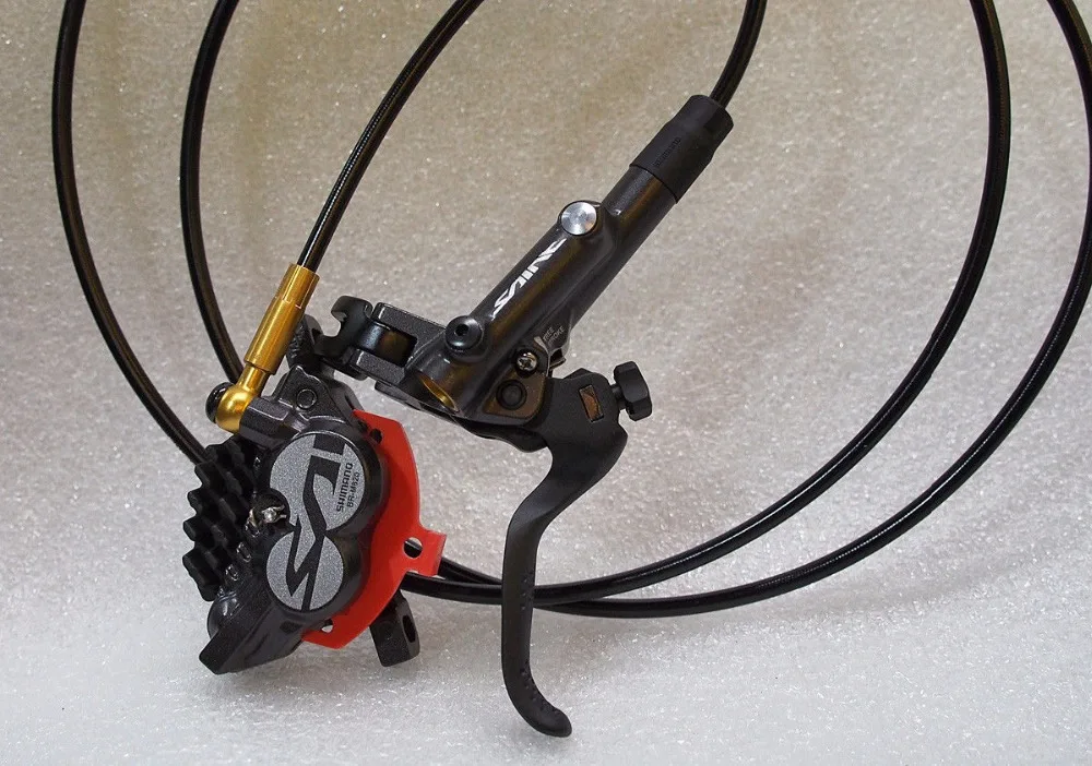 Shimano Saint BR M820 велосипед гидравлический 4 поршневые тормоза пара