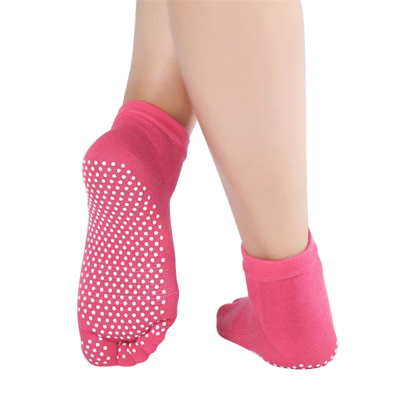 Women Professional Yoga Socks Non slip Five Finger Toe Socks Athletic