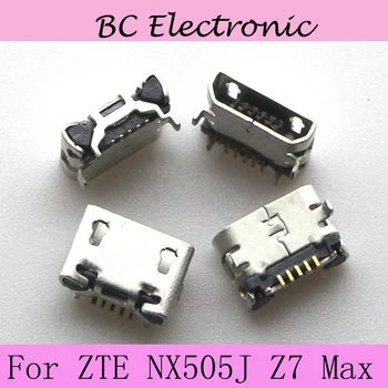

2pcs/lot For ZTE NX505J Z7 Max USB socket Charging Port For ZTE Nubia z7 max High Quality With Tracking Number