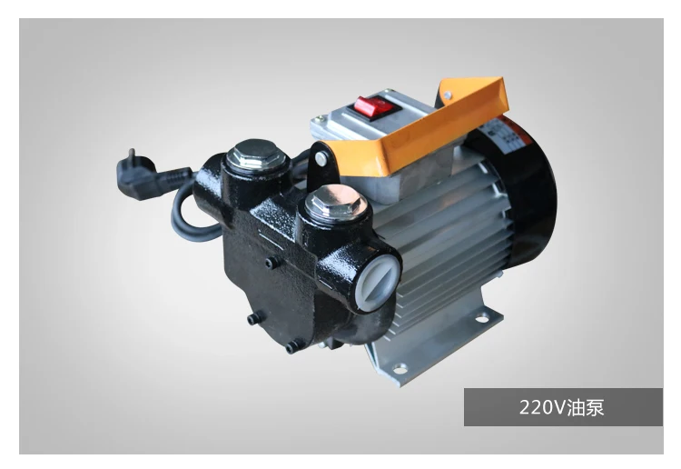 DC 24 V/12 V/220 V масляный насос 550W большой поток 60~ 70 л/мин насос для дизельного масла Электрический масляный насос