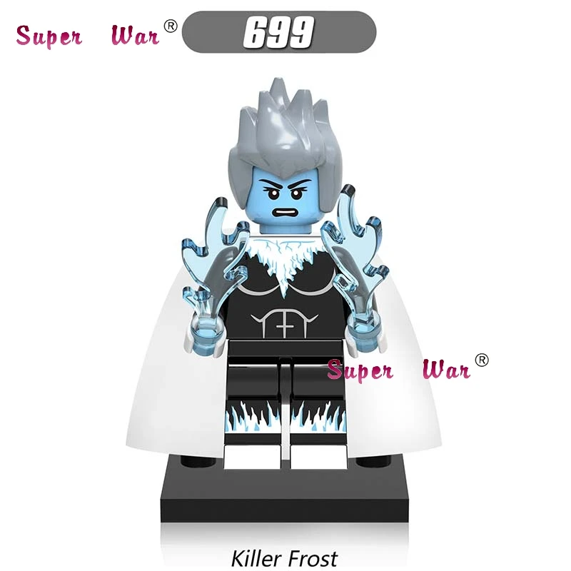 

Single super heroes marvel dc comics Killer Frost batman building blocks models bricks toys for children kits