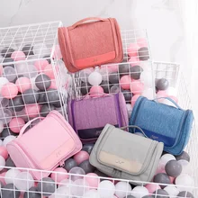 Hanging Toiletry Wash Cosmetic Bag Women's Waterproof Makeup Storage Case Organizer Vanity Beautician Pouch Accessories Supplies