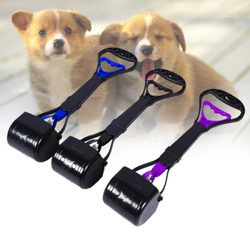 

Pet Pooper Scooper Long Handle Jaw Poop Scoop Clean Pick Up Dogs Cats Waste Dog Puppy Cat Waste Picker Cleaning Tools