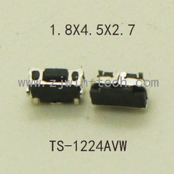 

50PCS Micro Button Switch Tactile Tact Switch Momentary Light Touch 2x4mm super slim for phone side push button