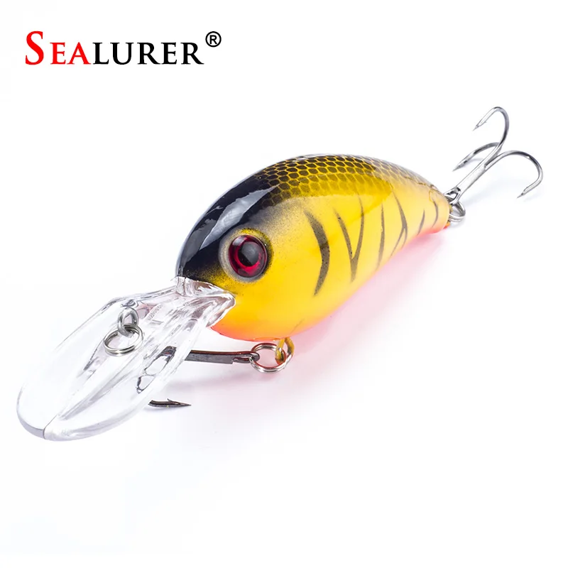 Sealurer 10cm 14g Wobbler vairon flotteur pêche appâts durs leurres carpe artificielle Pesca plastique Jerkbait matériel de pêche