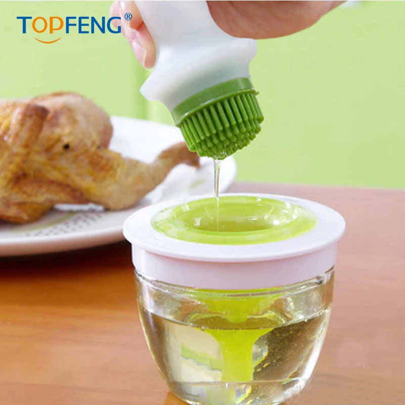 

TopFeng BBQ Silicone Brush Oil Bottle Tool Set