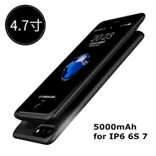 RUNBOSS 5000 mAh зарядное устройство чехол для iPhone 6 6s 7 батарея банк питания чехол для iPhone 7 батарея чехол телефон банк питания чехол