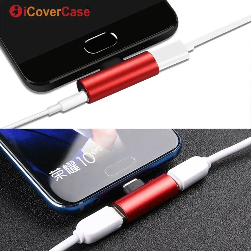 Для Oneplus 6T Type C до 3 5 мм разъем для наушников USB зарядки и AUX аудио One Plus oneplus6t