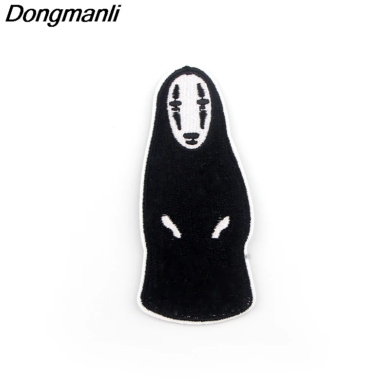 

P3899 Dongmanli Embroidered Patches Anime Sew Iron on Applique Badge for Clothes T-shirt backpack