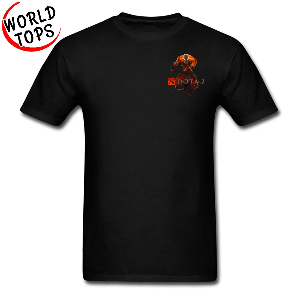  Dota 2 New Printing Short Sleeve Tops T Shirt Summer Autumn Round Neck 100% Cotton Men Tshirts Inte