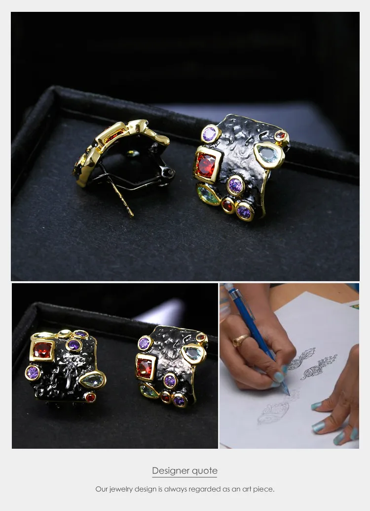 E2 earrings for women