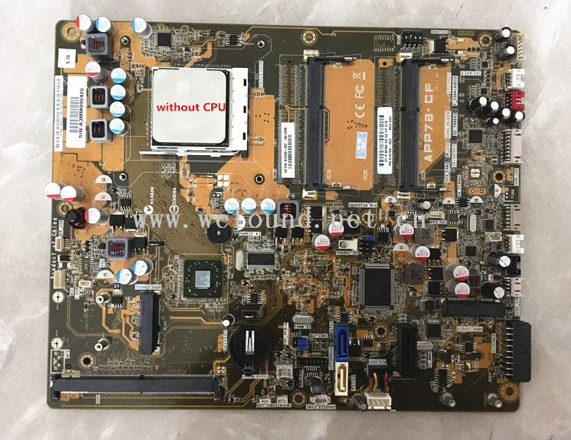 

100% Working Desktop Motherboard for 300-1018cn 1058cn APP78-CF 510762-001 System Board Fully Tested