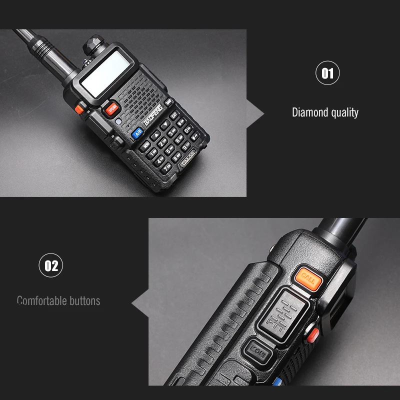 Портативная рация Baofeng DMR цифровая с двухсторонней связью для охоты аналогового