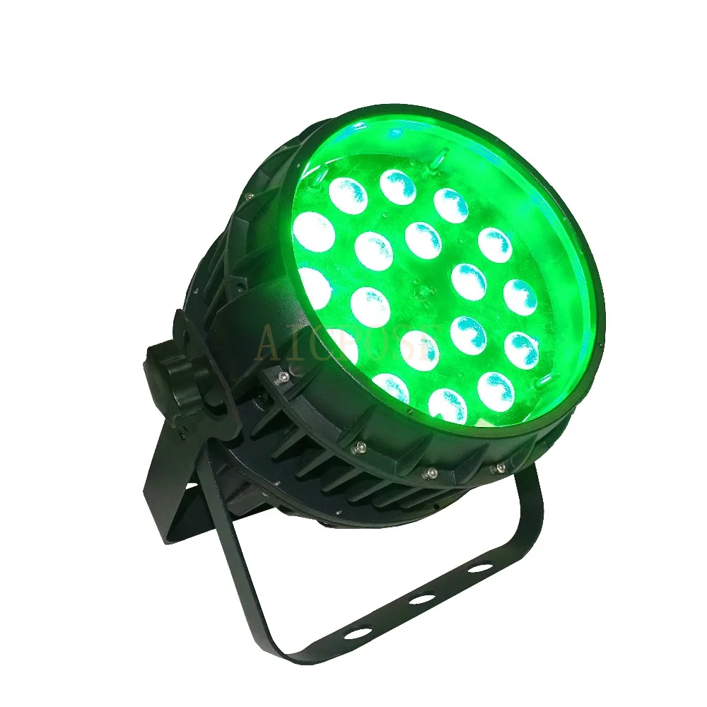 Luz do Estágio 4 em 1 Zoom Luz Par 18x12 w Ip65 à Prova d' Água Levou Luz Rgbw Par 64 13 Efeito de Iluminação de palco