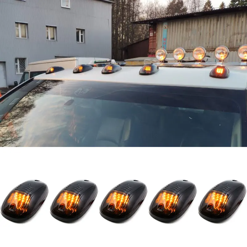 5 шт. янтарные ходовые огни с верхним зазором для Dodge Ram 1500 2500 3500 4500 5500 2003 2018 пикап