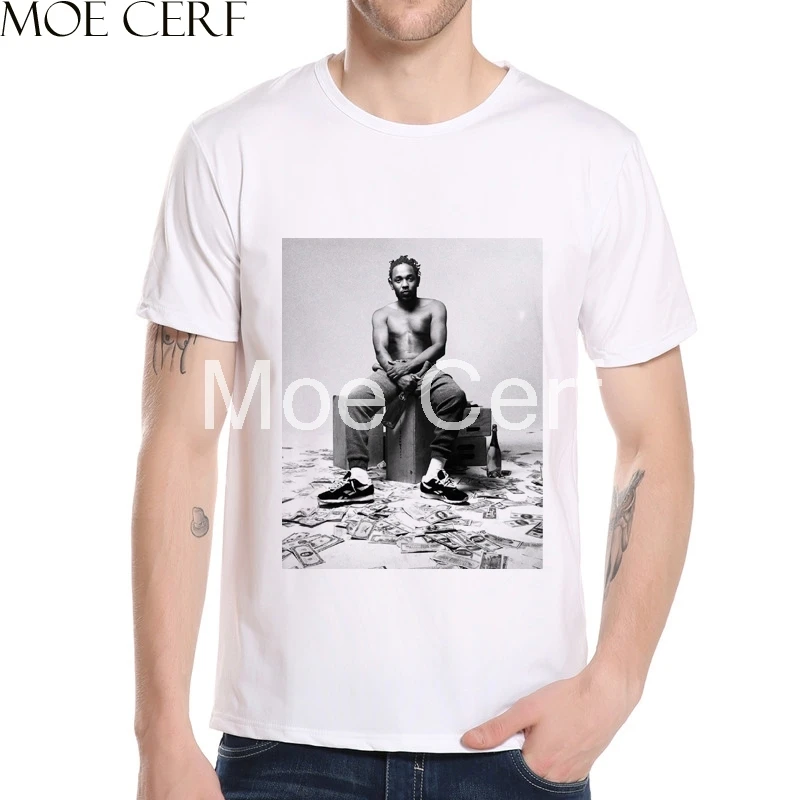 MOE CERF Remix God Kendrick Lamar Desin футболка Летняя брендовая мужская одежда с коротким