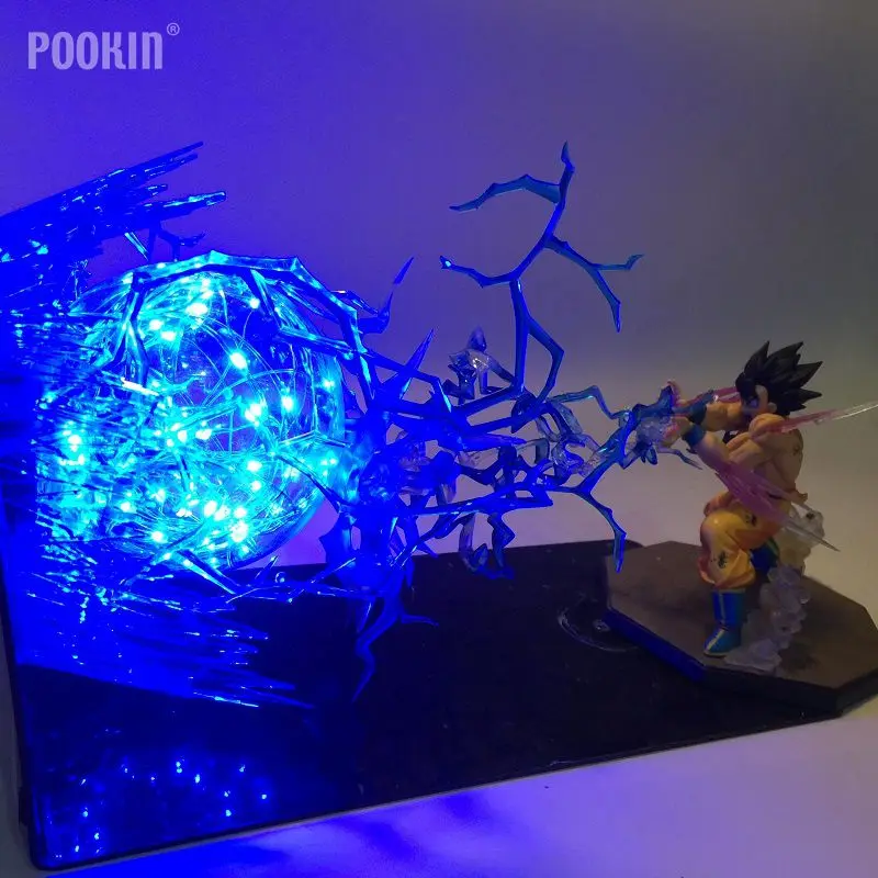 Dragon Ball Son Goku Strength bombes Luminaria светодиодный световой шар ночник праздничный Подарочный декоративный светодиодный светильник