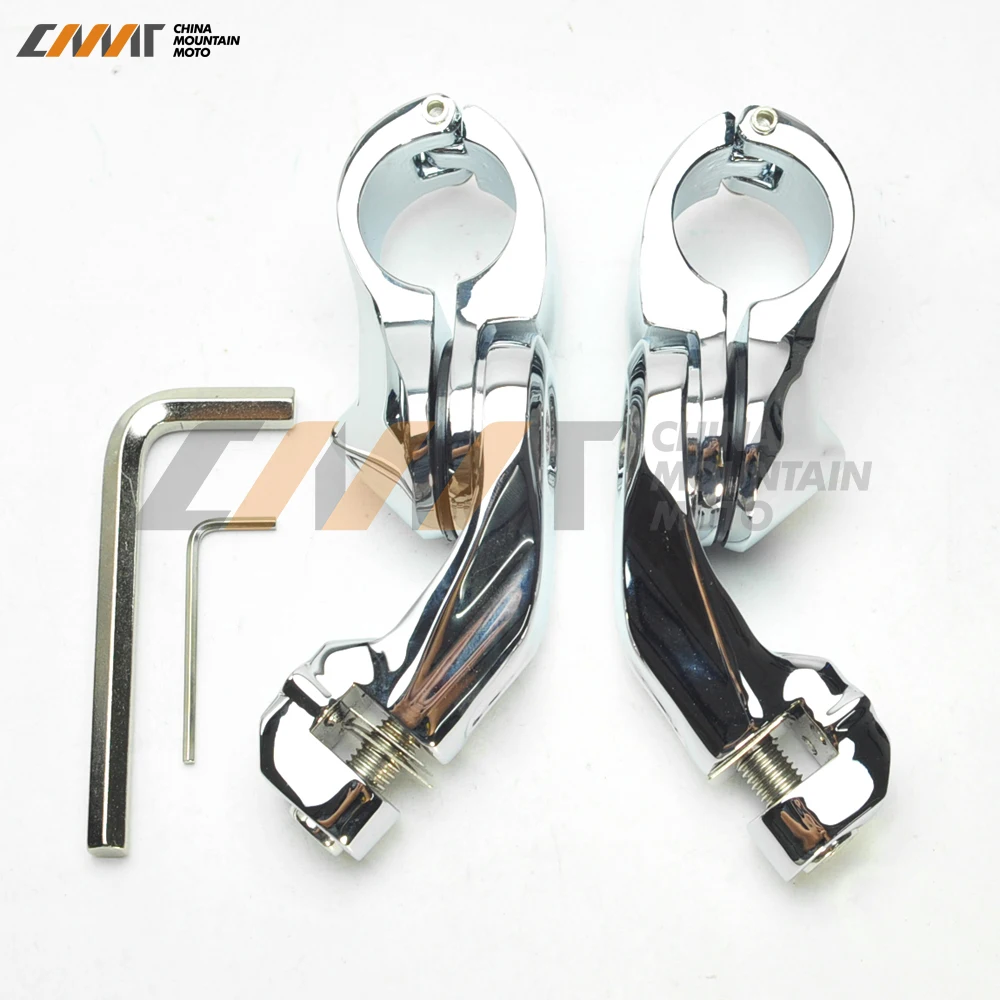 

1-1/4" Short Angle Highway Pegs Mount Kit For Harley Touring Electra Road Glide