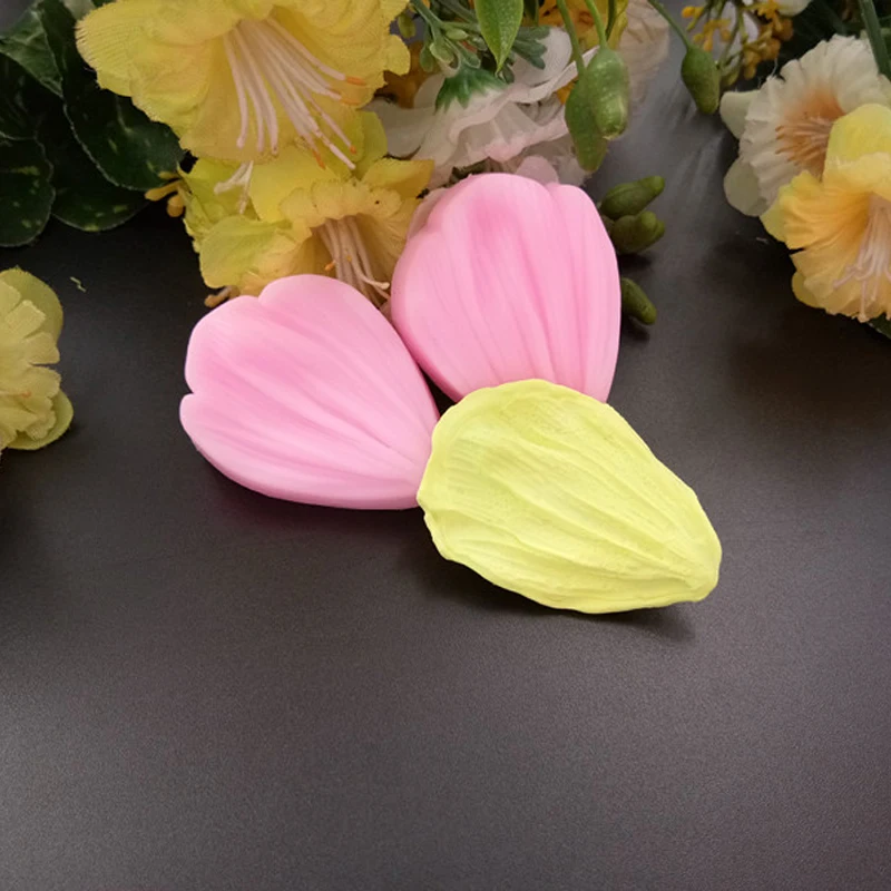 3D Silicone Flower Petal Mould Cake Mold Chocolate Sugarcraft Baking Decorating Tools AC646 | Дом и сад