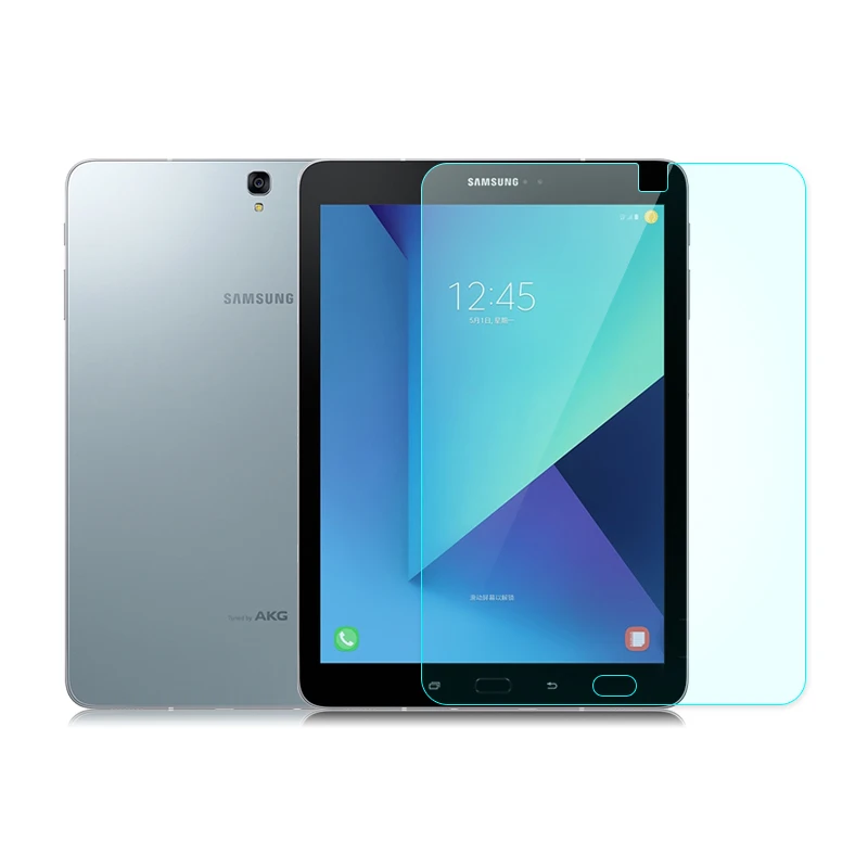 Закаленное Стекло протектор Защитная пленка для Samsung Galaxy Tab S3 9,7 T820 T825 2.5D 0,3 мм закаленное Стекло мембрана + подставка для ручек