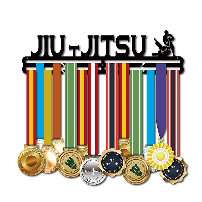 Cabide para Jiu-jitsu Medalha de Titular Ddjoph Brazilion Jiu-jitsu Cabide Medalhas Esporte Medalha