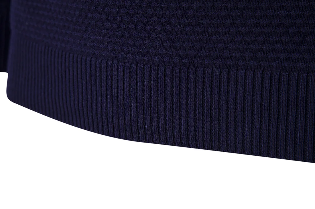 Для мужчин одежда осень 2019 г. свитер Мода повседневное шить тонкий контрастный цвет Fit Вязание Пуловер мужской бренд RS-020