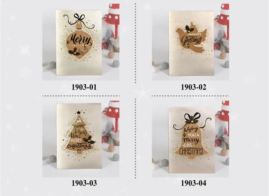 1 шт золотой чехол 3D X-Max открытки Счастливого Рождества Валентина счастливого Нового года Декор поздравительные открытки вечерние приглашения буквы пустые открытки