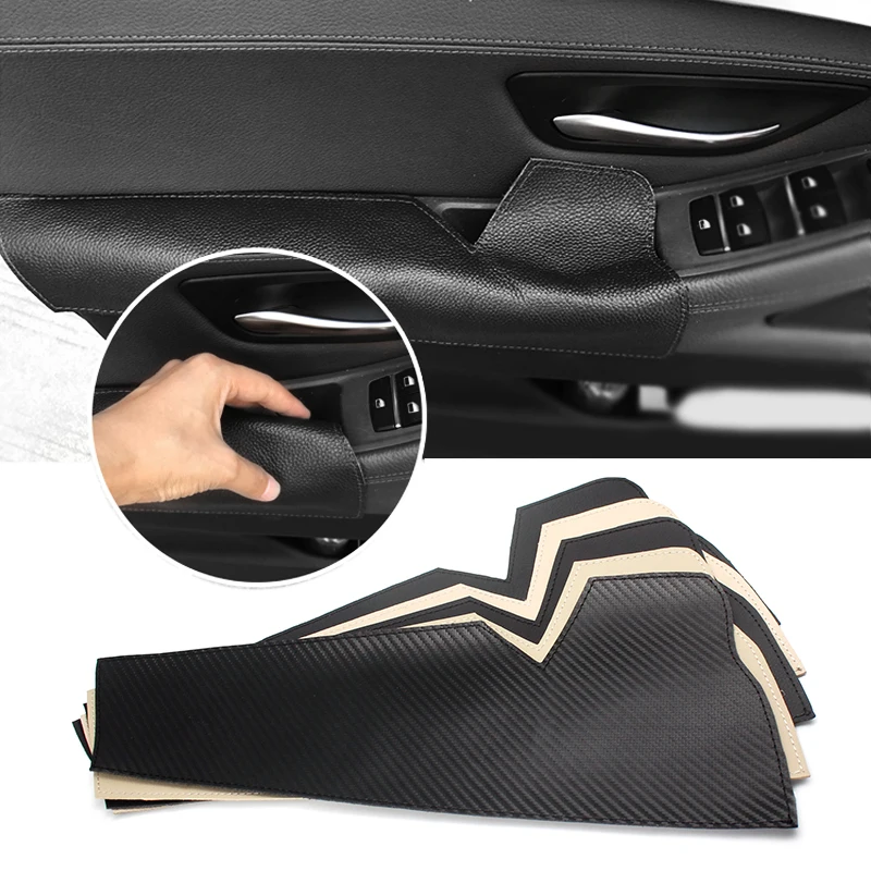 Для BMW 5 Ser F10 F18 2011 2012 2013 2014 2015 2016 2017 кожаный подлокотник для боковой двери водителя