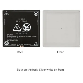 

A6 A8 E10 E12 Aluminum Heated Bed with line for Mendel RepRap i3 3d