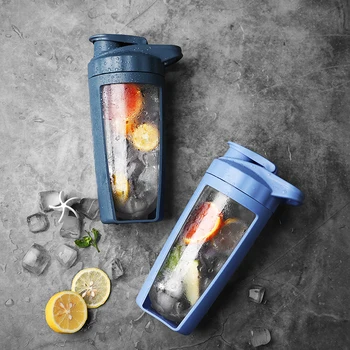 

750ml Shaker Bottle Protein Shaker Powder Mixing Sports Fitness Water Bottle Camping Hiking