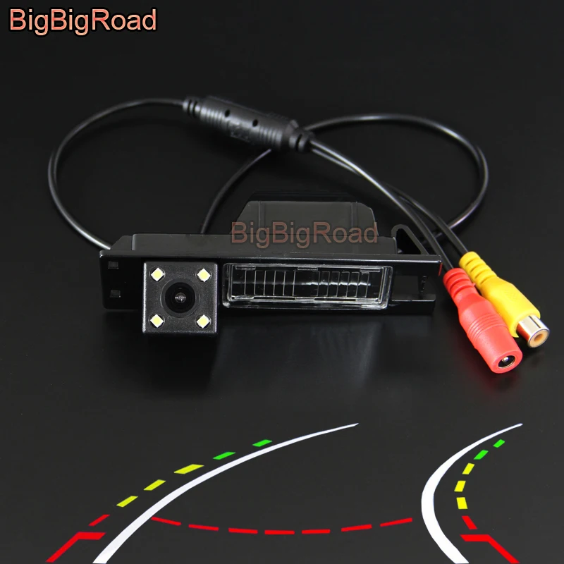 

BigBigRoad For Buick Regal 2010 2011 2012 2013 Excelle XT Hatchback Car Intelligent Dynamic Trajectory Tracks Rear View Camera