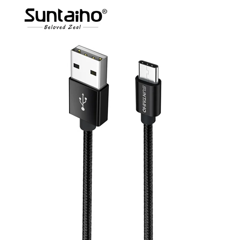 Suntaiho 6V 3A 3,1 usb type C быстрое зарядное устройство данных нейлоновый кабель для Xiaomi 5 5C 5S 5S Plus 6 7 Xiaomi mi9 для One Plus 2 3 5 Yota