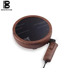 Дизайн керамический электрический нагреватель офисный домашний стеклянный чайник теплоизоляция база молочный кофе колба для подогрева чая кунгфу Чайный набор для подогрева подарка