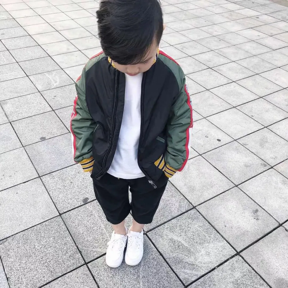 

Pre-slae Baby boys winter jacket cotton-padded fashion toddler baby boys thicken warm outwear
