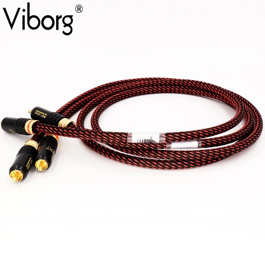 Hi End Audio Cable High End HIFI RCA Audio Cables With WBT Plug Audio