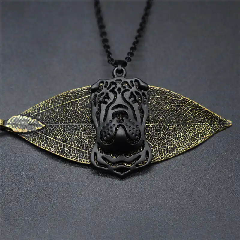 shar pei necklace