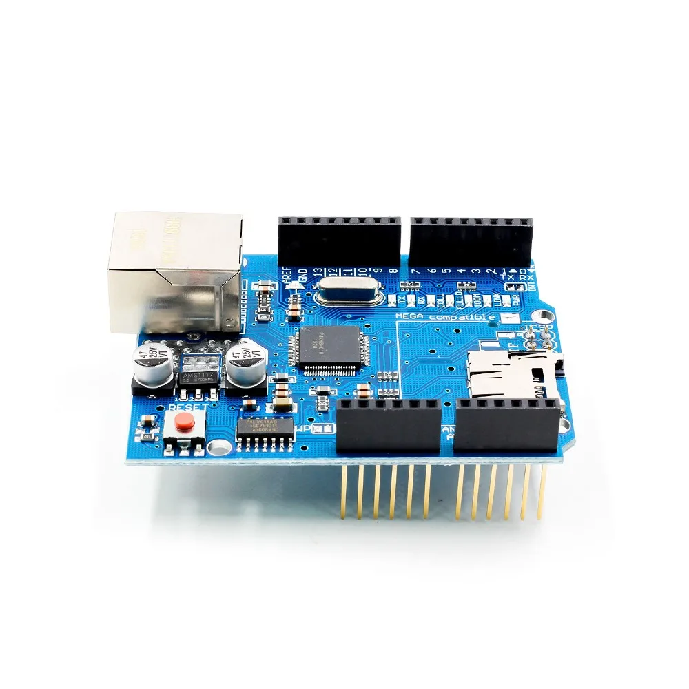 Ethernet щит W5100 плата расширения сети модуль для основной платы UNO R3 ATMega 328 1280 MEGA2560 с