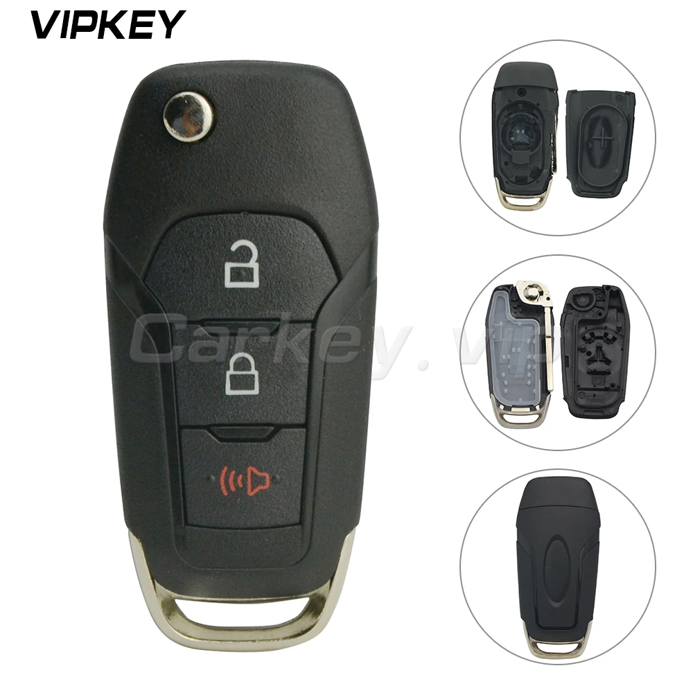 Замена дистанционного ключа Remotekey flip 3 кнопки 3248 A08TAA для Ford Fusion N5F 164 R8130 чехол