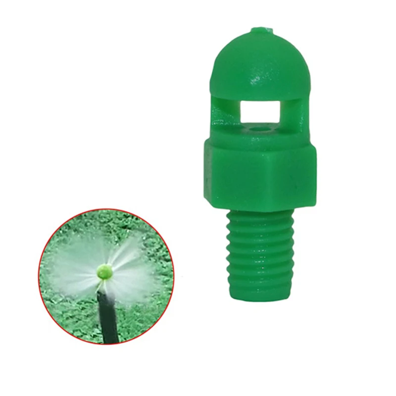 Mini Misting Nozzles 360 Degree Refraction Micro-Sprayers Greenhouse Watering Irrigation System Fog Sprinklers 50 Pcs garden sprinkler irrigation sprinklers garden irrigation nozzle drip irrigation sprinklers garden sprayer nozzles