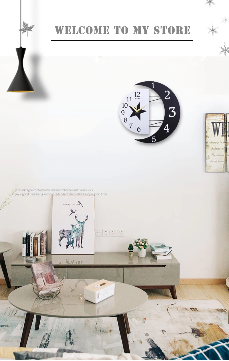 Large Digital Wall Clock (1)