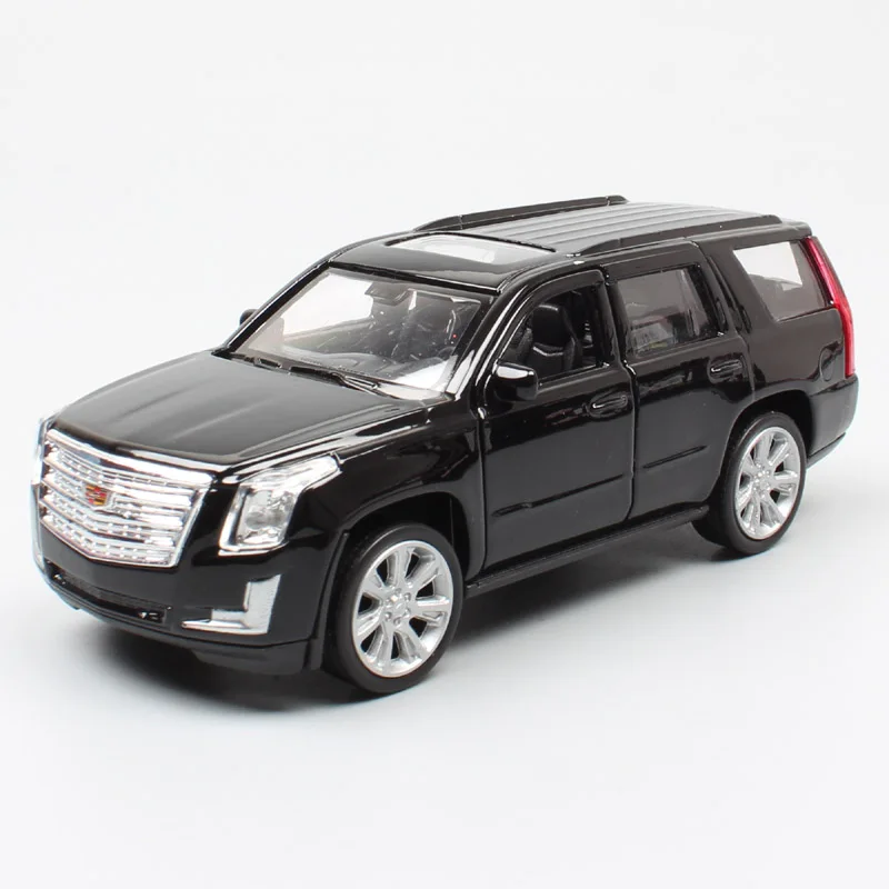 1:36 весы мини Cadillac Escalade GMT820 ESV 2017 роскошный внедорожник металлические автомобили